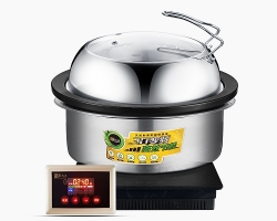 用蒸汽火锅蒸出的健康又有营养的海鲜，值得大家品尝